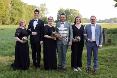 König Tobias Belting und Königin Jenny Schmitz